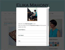 Tablet Screenshot of elikamahony.com